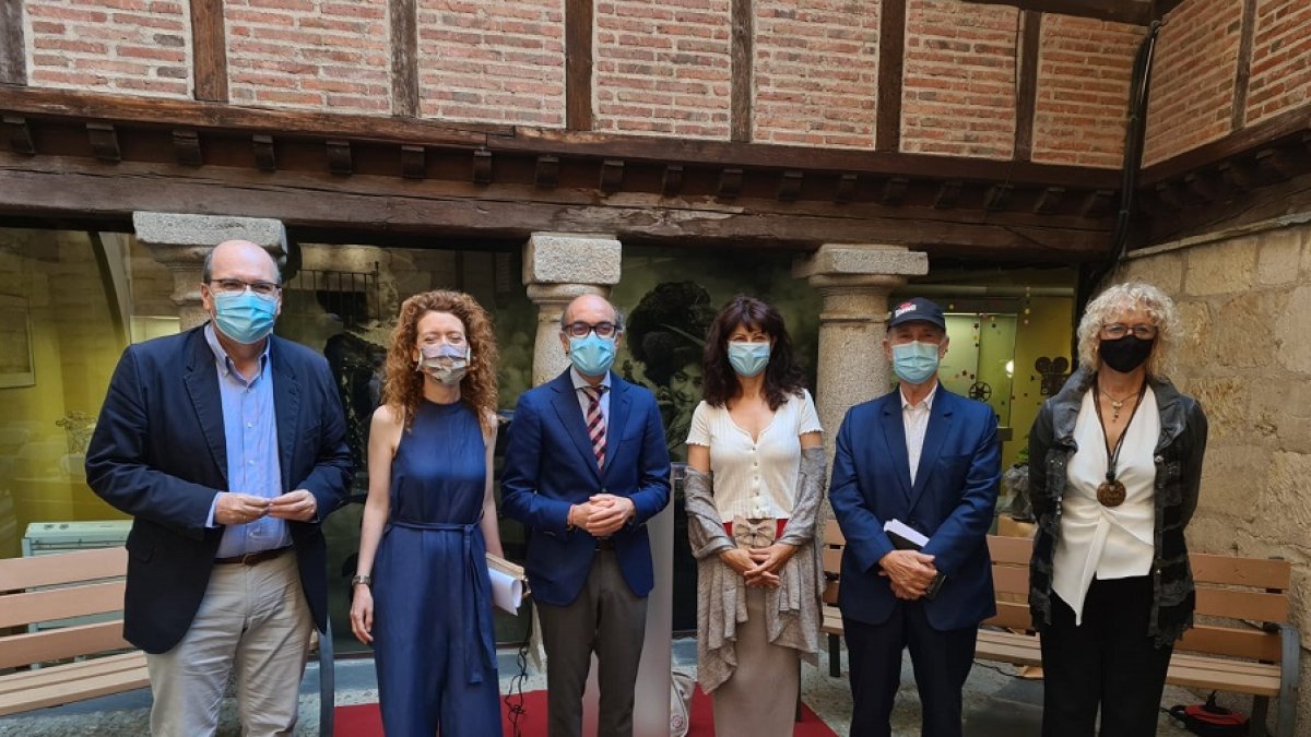 José Ramón González, Ana Suárez, Javier Ortega, Ana Redondo, Javier Angulo y Maite Conesa