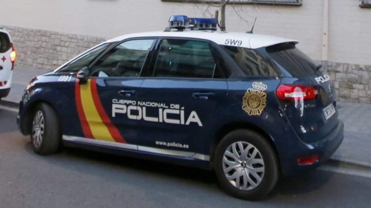 Coche patrulla de la Policía Nacional-MANUEL LORENZO / EFE