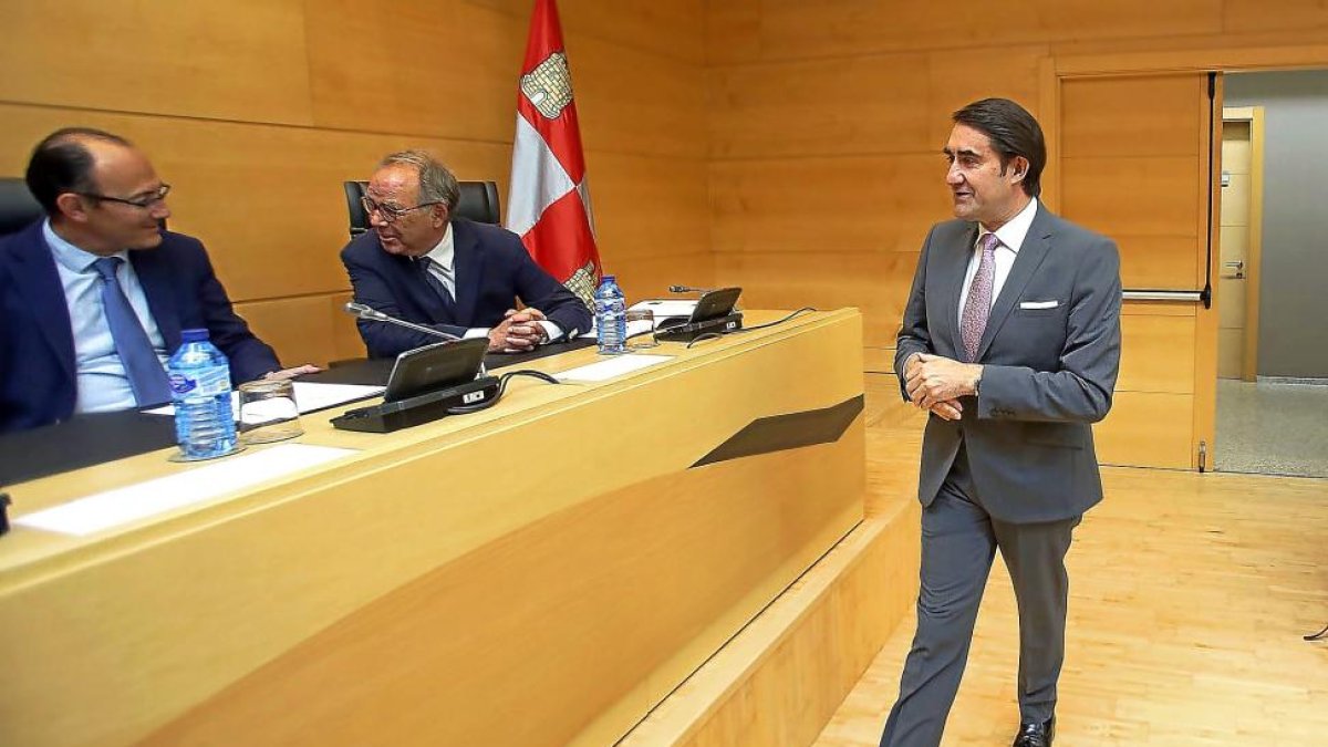 Juan Carlos Suárez-Quiñones a su llegada a la comisión-ICAL
