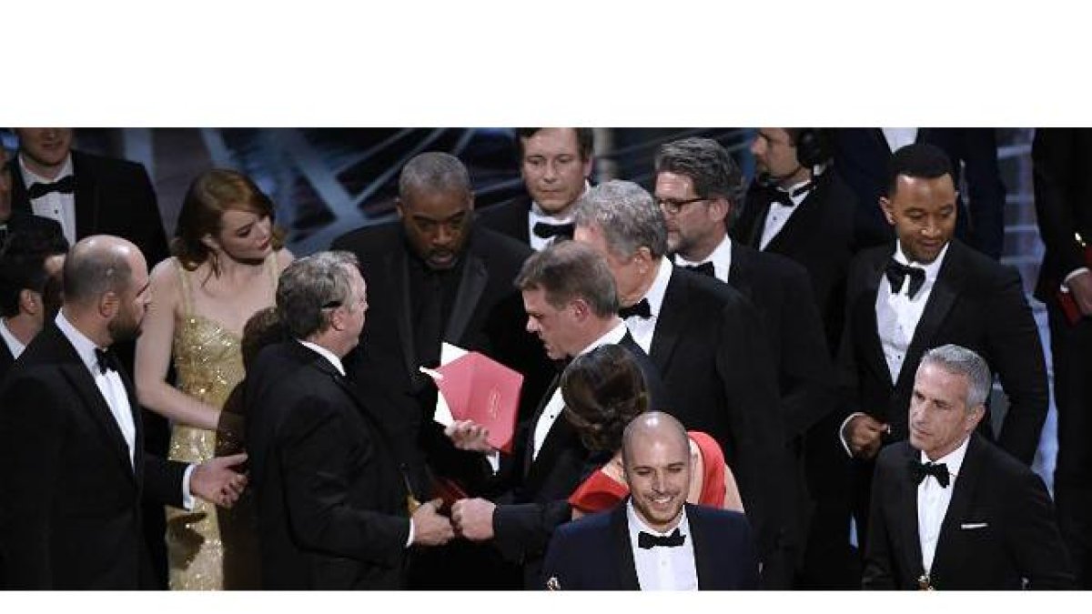 La confusión creada tras nombrar por error a La La Land como la mejor película-EFE