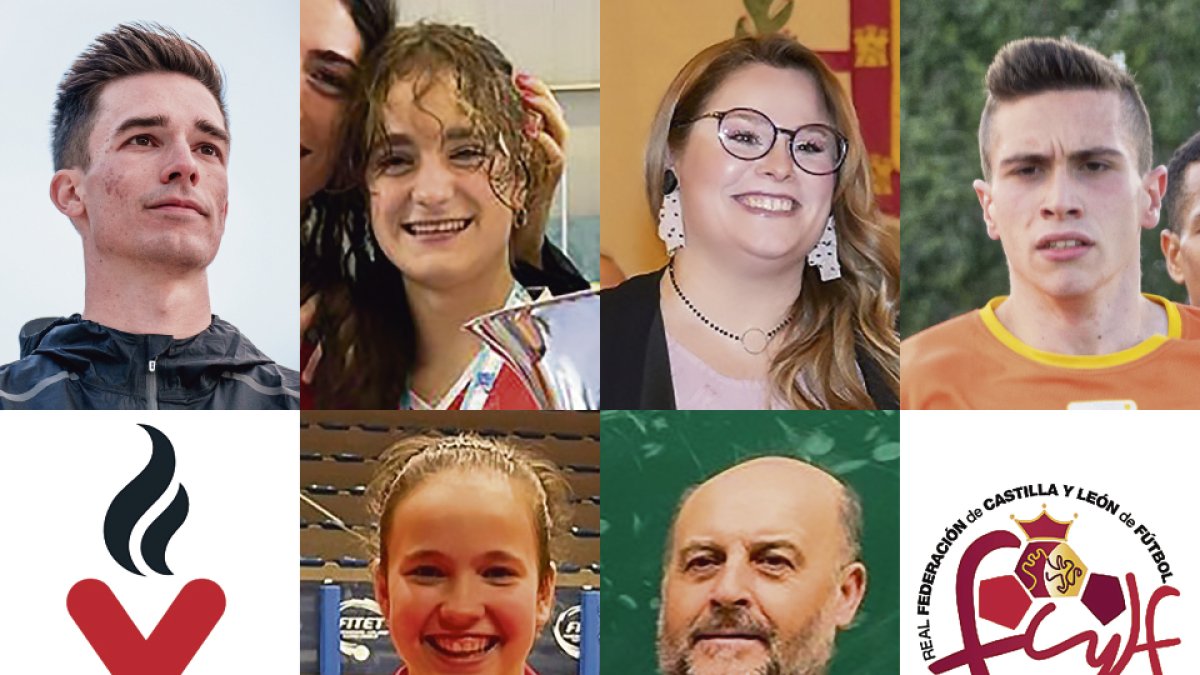 galardonados en los Premios Podium del Deporte de Castilla y León-2022. / EL MUNDO