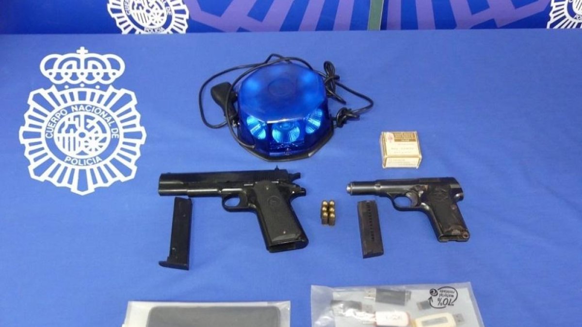 Efectos incautados.-POLICÍA NACIONAL SALAMANCA