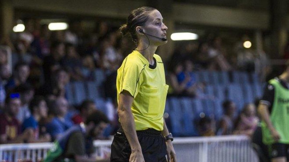 uadalupe Porras Ayuso, en un partido en el Mini.-CARLOS MONTAÑÉS