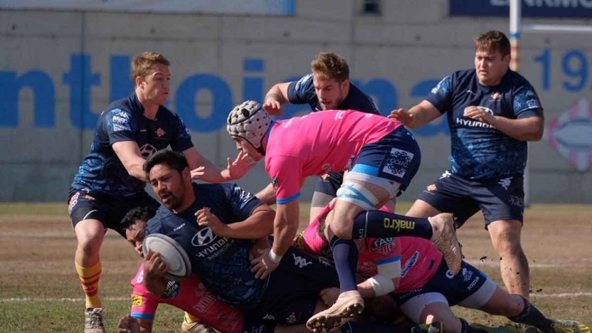 Imagen de archivo de un duelo entre Santboiana-VRAC en Baldiri Aleu. EL MUNDO