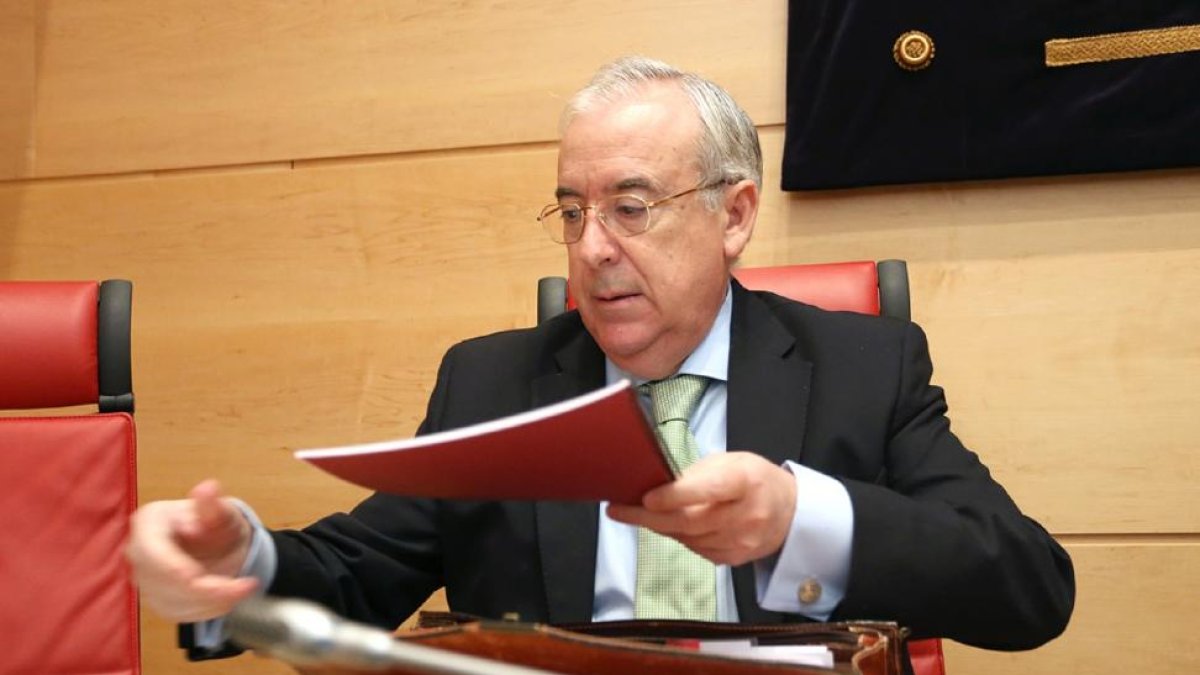 El presidente del Consejo de Cuentas, Jesús Encabo.-ICAL
