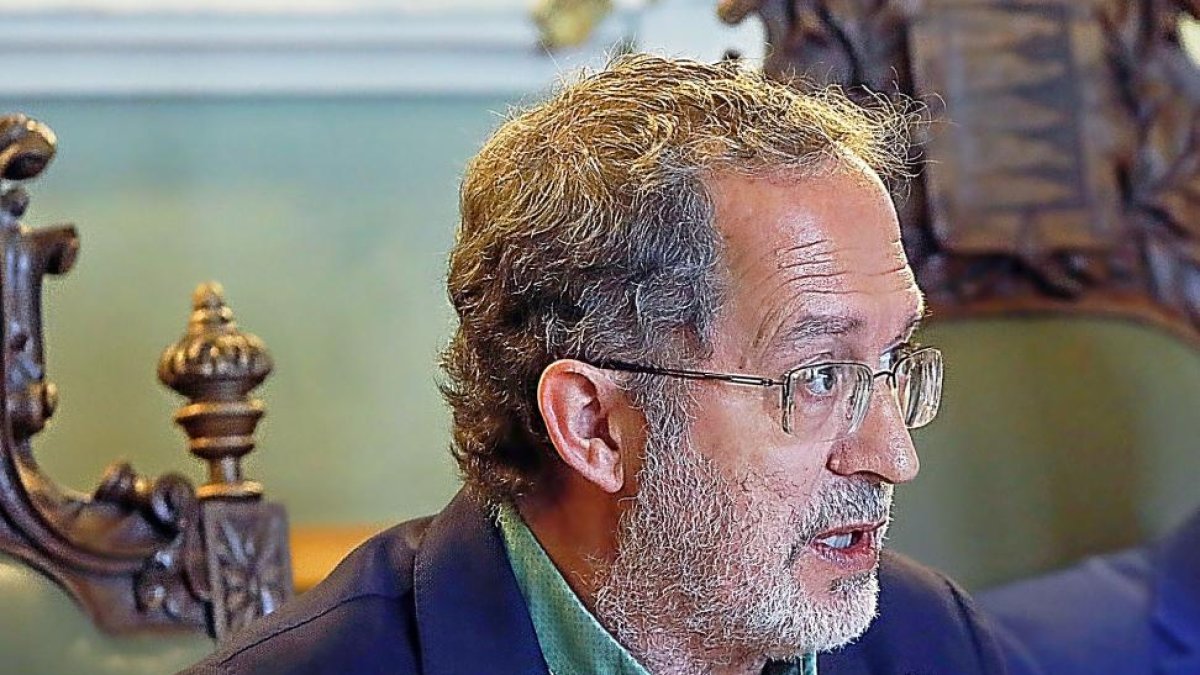 El concejal de Urbanismo, Infraestructuras y Vivienda del Ayuntamiento de Valladolid, Manuel Saravia-J.M. LOSTAU