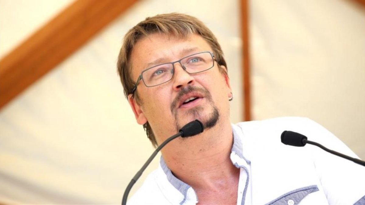 El portavoz de En Comú Podem en el Congreso, Xavier Domènech.-ROBERT RAMOS