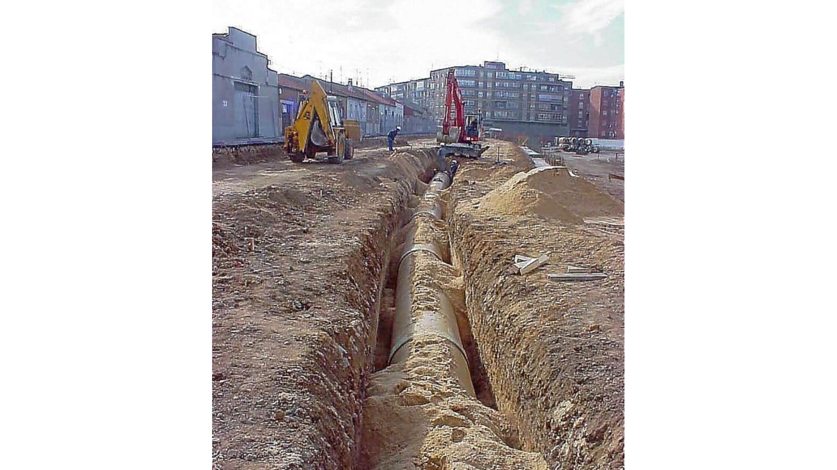 Imagen de una de las aterias afectadas durante una de las reparaciones pasadas.-E.M.