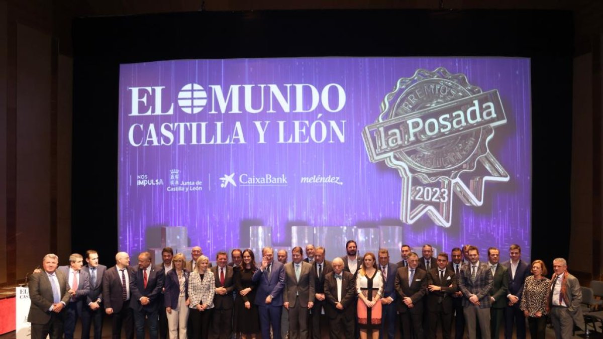 Gala de los Premios La Posada 2023 de El Mundo de Castilla y León. -PHOTOGENIC