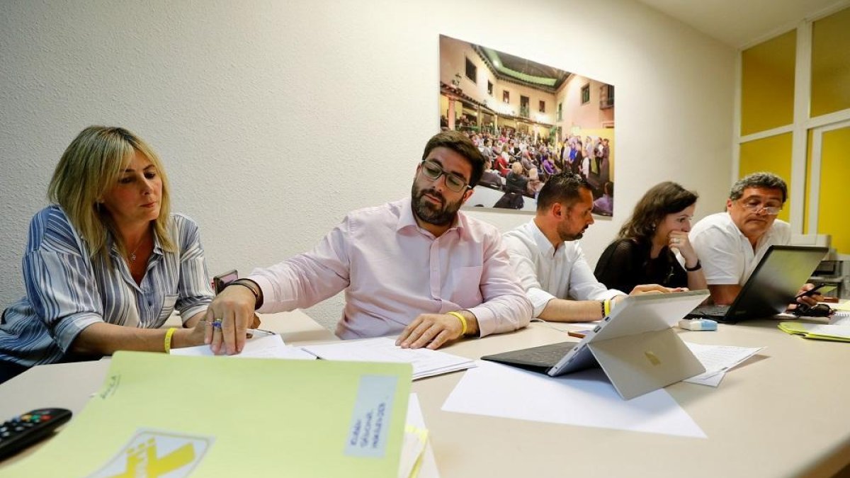 Noche electoral del partido Por Ávila (XAV).-ICAL
