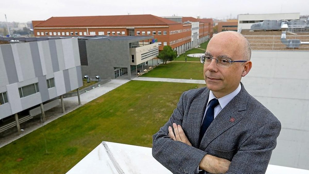 Enrique Baeyens, director general del Parque Científico de la Universidad de Valladolid.-J. M. LOSTAU