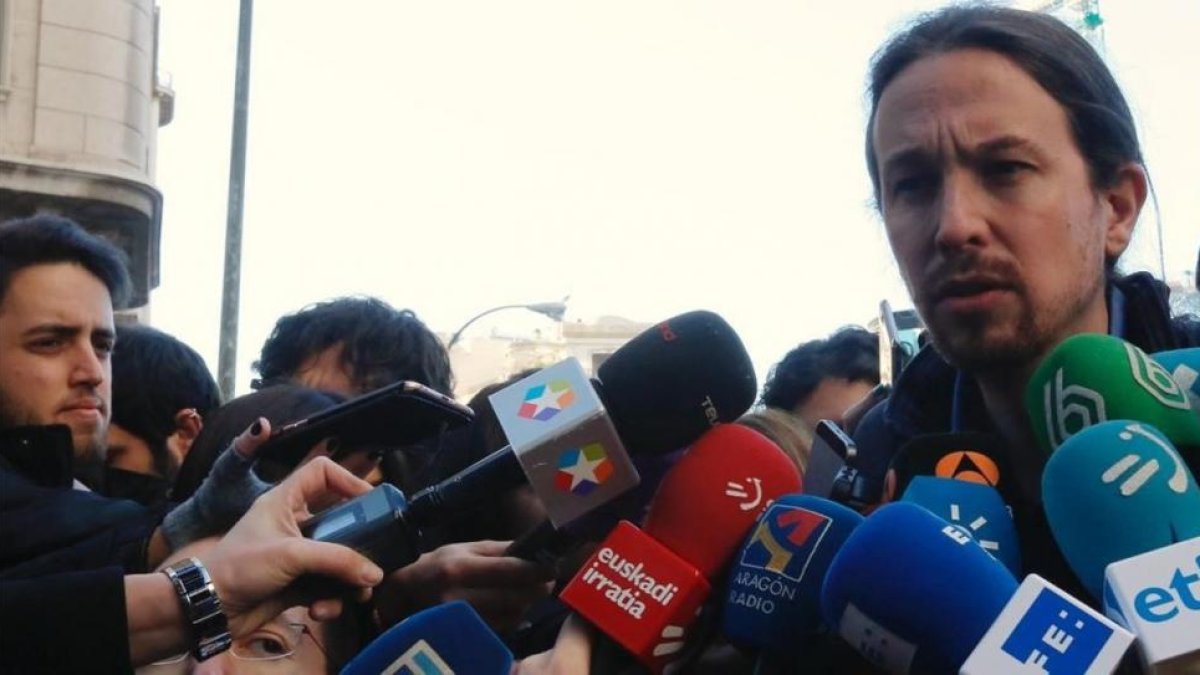 Pablo Iglesias.-JUAN MANUEL PRATS