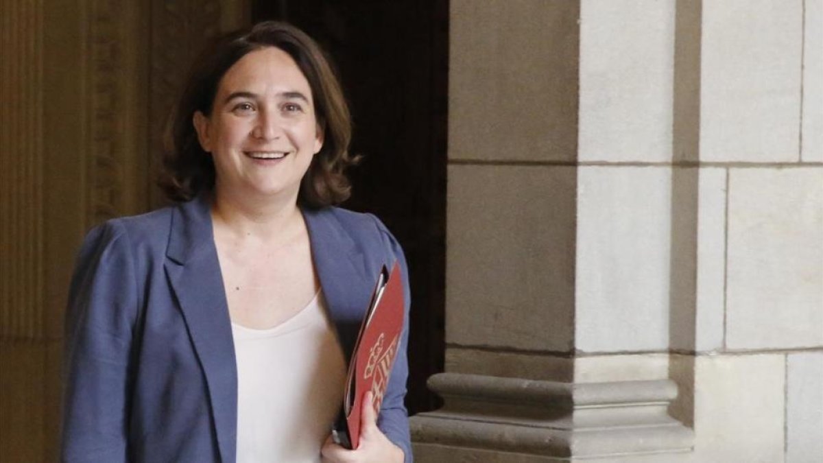 La alcaldesa de Barcelona, Ada Colau-ALVARO MONGE