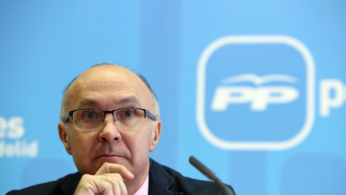 El presidente del PP de Valladolid, Ramiro Ruiz Medrano, anuncia que no se presentará a la reelección en el próximo congreso provincial-ICAL