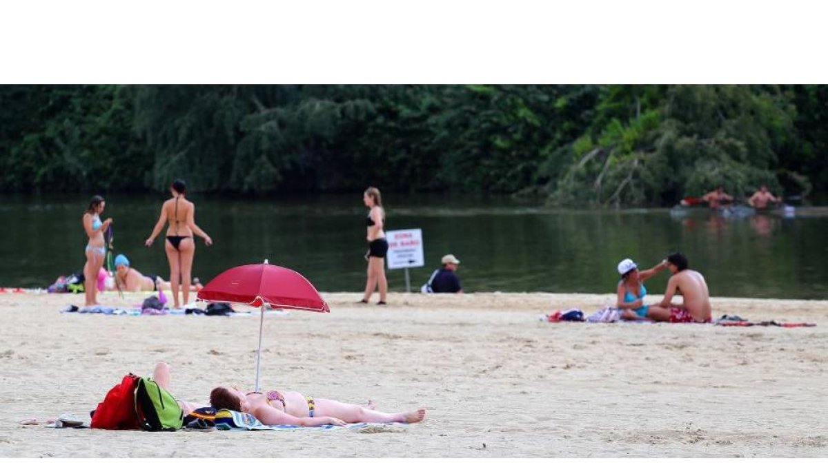 Playa de las Moreras de Valladolid-Ical