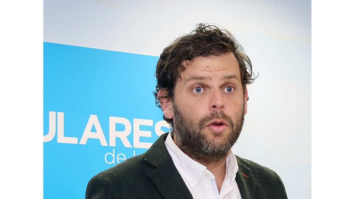 Javier Santiago Vélez, ex presidente del Partido Popular en León, en una imagen de archivo. - ICAL