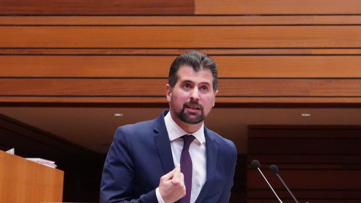 Luis Tudanca, en su intervención. ICAL.