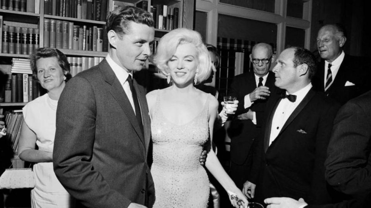 El vestido de Marilyn en el 'Happy Birthday' a Kennedy, a subasta.-CECIL STOUGHTON