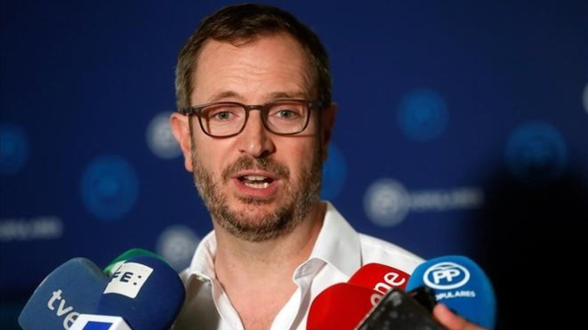 El portavoz del PP en el Senado, Javier Maroto.