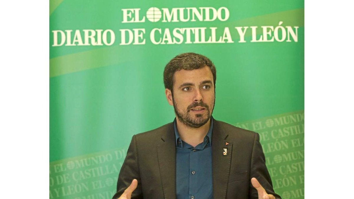 Alberto Garzón, candidato de IU a presidir el Gobierno-Pablo Requejo