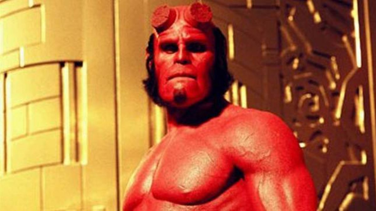 Ron Perlman, el protagonista de la película 'Hellboy 2: el ejército dorado'.-