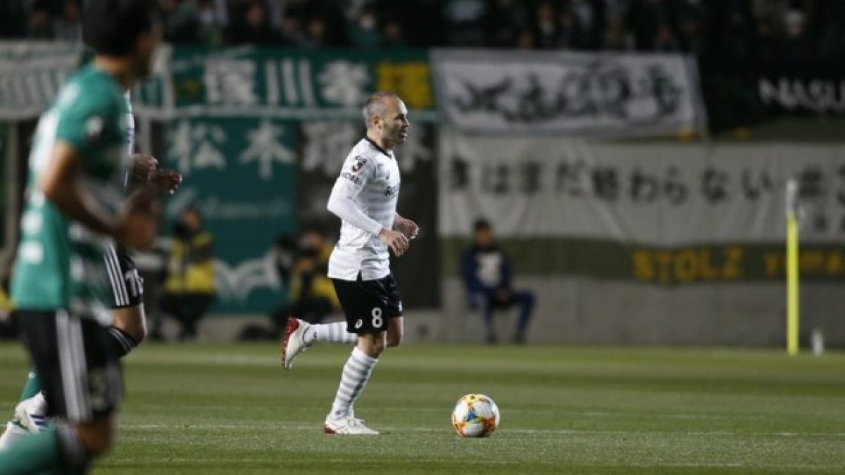 Andrés Iniesta, en Japón.-TWITTER / ANDRÉS INIESTA