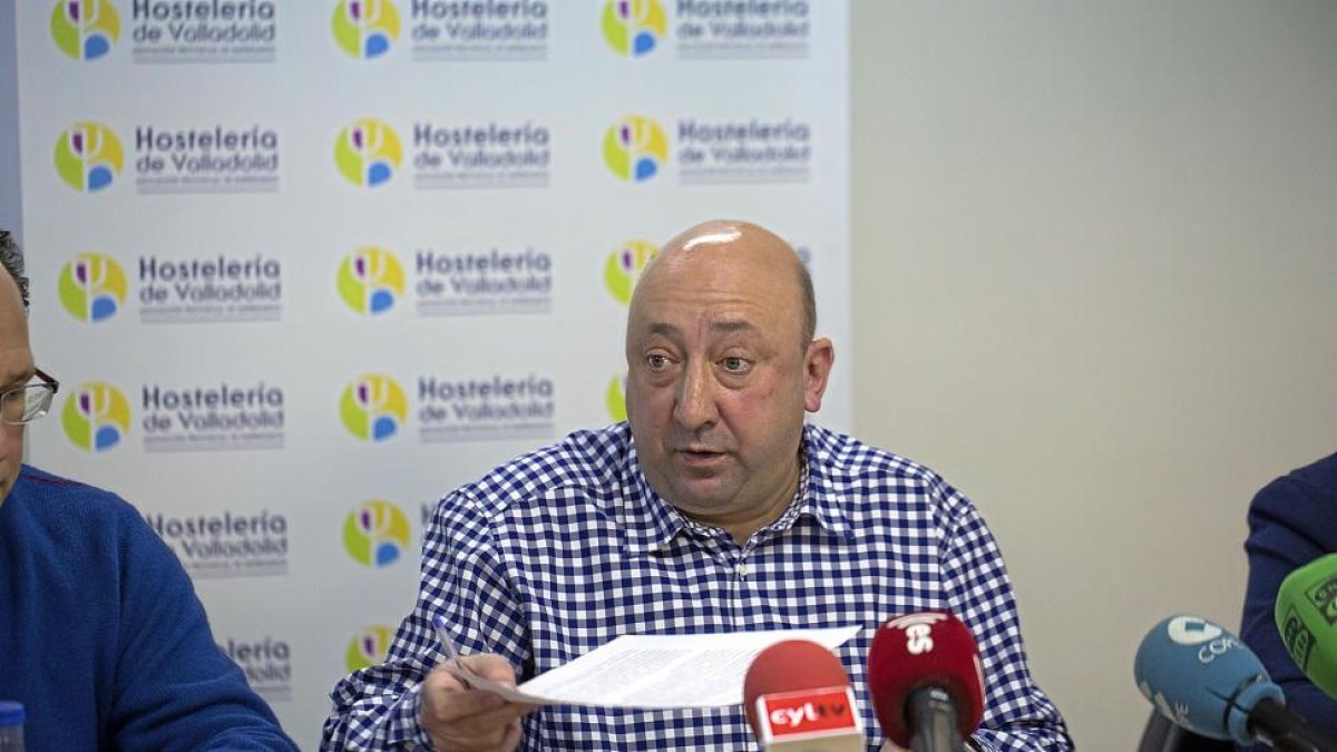Jaime Fernández, presidente de la Asociación de Hosteleros-EL MUNDO
