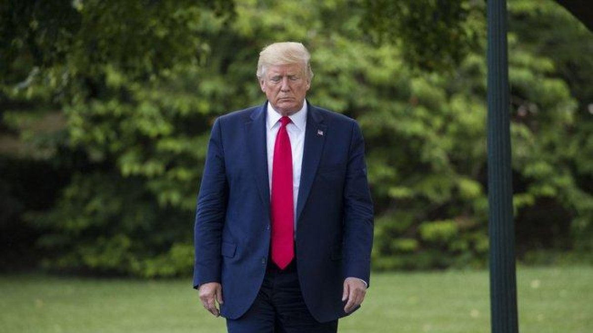 El presidente de los Estados Unidos, Donald Trump.-AP