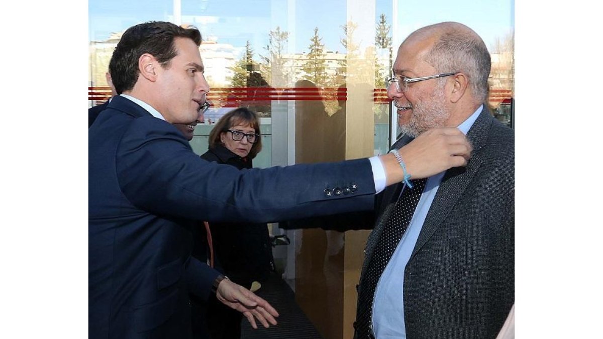 Albert Rivera y Francisco Igea-ICAL