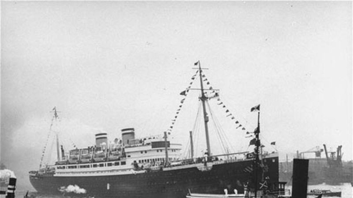 El Saint Louis en La Habana.-WIKIMEDIA
