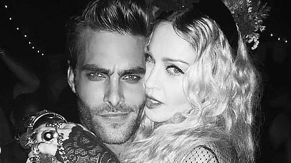 Jon Kortajarena y Madonna.-INSTAGRAM
