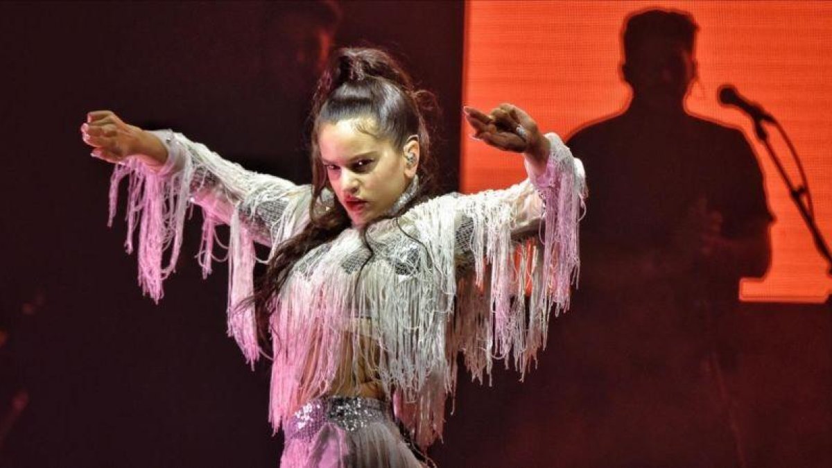Actuación de Rosalía en el Sónar, en el 2018.-FERRAN SENDRA