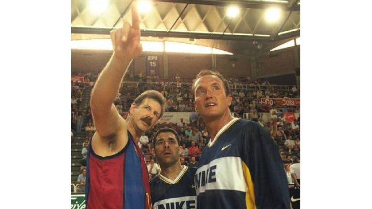 Mike Phillips, durante su etapa como jugador del Barça de baloncesto.-J. M. AROLAS