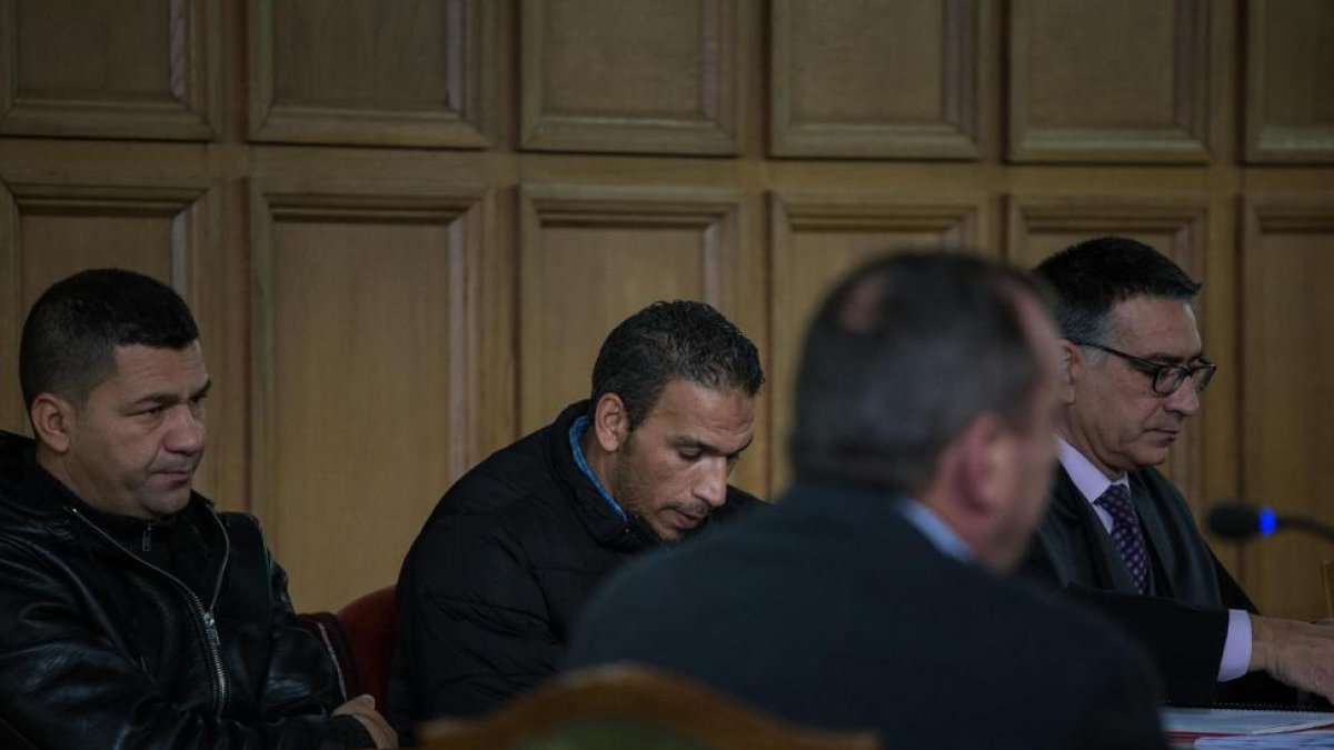 El acusado durante uno de los juicios.-CONCHA ORTEGA / ICAL