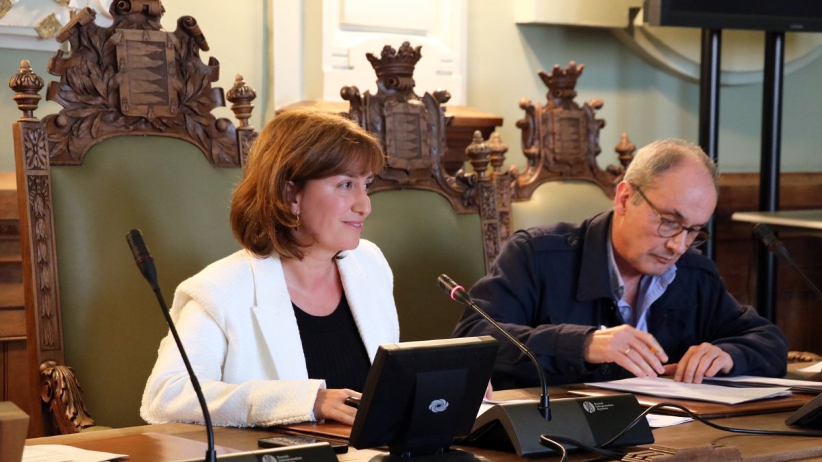 María Sánchez, concejala de Medio Ambiente y presidenta del Consejo de Administración de Nevasa.