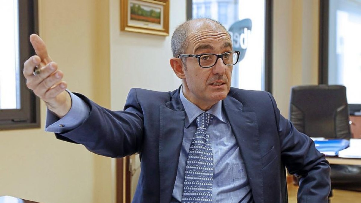 Pedro Pisonero, director general de Iberaval.-J. M. Lostau