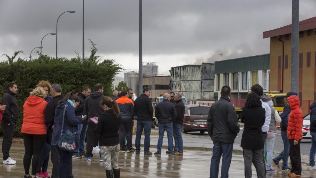 Un incendio destruye la factoría de Ornua-ICAL