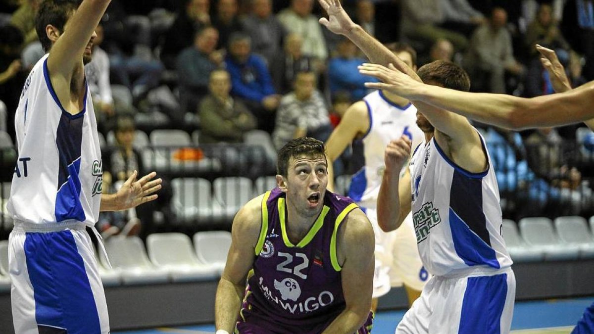 Sergio de la Fuente, con la camiseta del Mywigo Valladolid la pasada temporada.-El Mundo