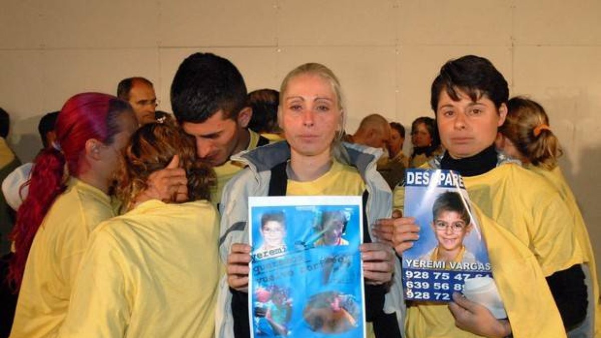 Ithaisa Suárez, madre de Yeremi Vargas, en una imagen de marzo del 2007.-EFE