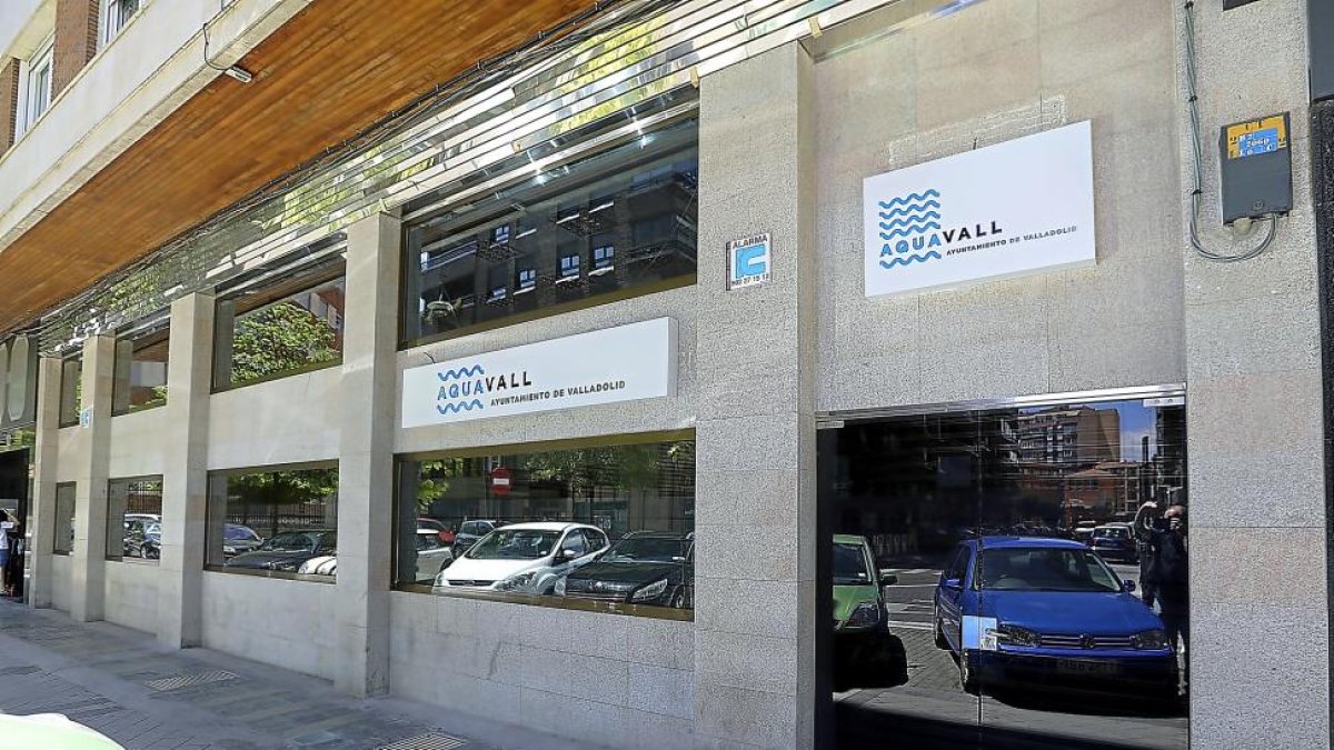 Imagen de la oficina de Aquavall en Valladolid.-J. M. LOSTAU