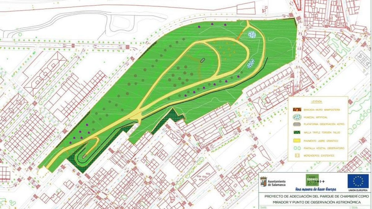 Proyecto remodelación Parque de Chamberí-Ayuntamiento de Salamanca