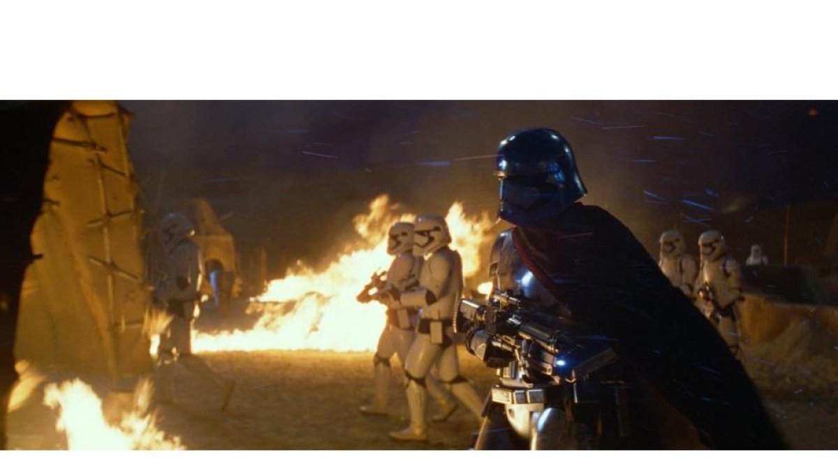 Fotograma de 'Star Wars. El despertar de la fuerza'.-