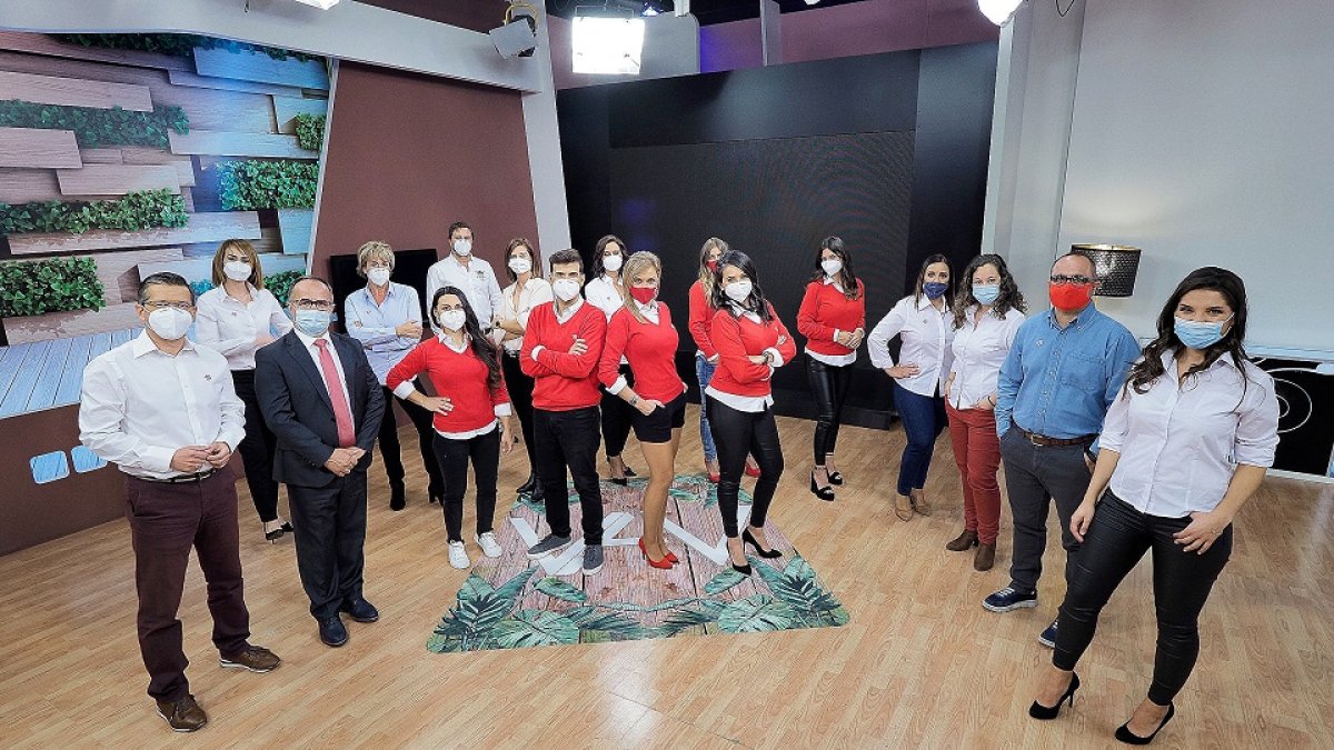 Equipo de la 8 de RTVCYL. PABLO REQUEJO