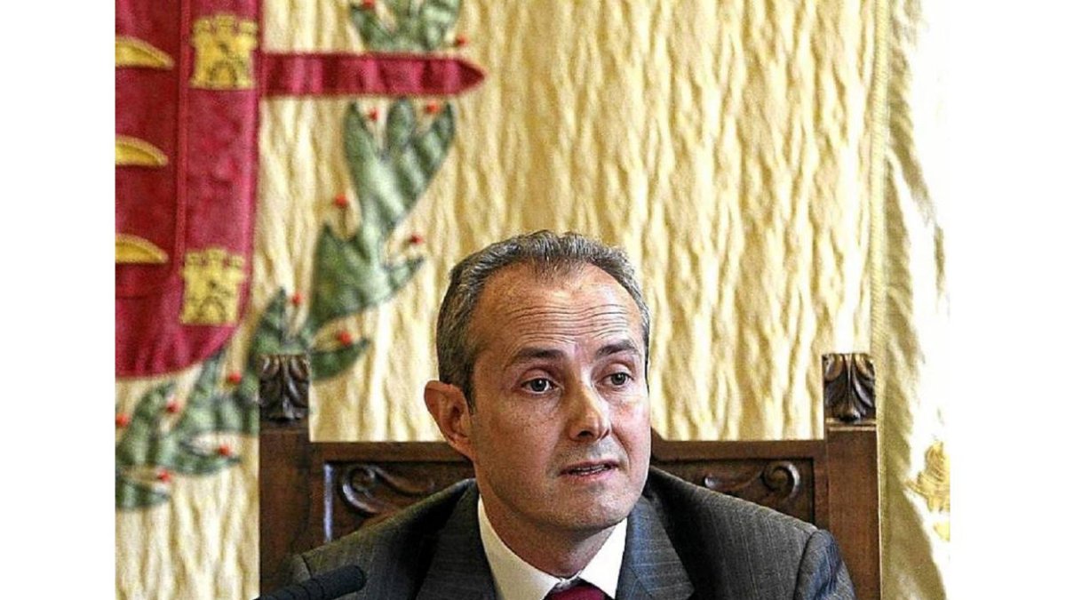 Dairo Alberto Quiroga, durante la presentación de su desembarco en Valladolid-Ical