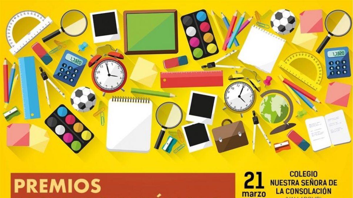 Cartel promocional del premio de Escuelas Católicas CyL-EUROPA PRESS