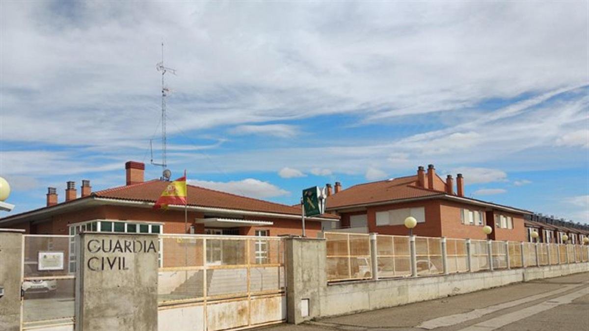 Casa cuartel de la Guardia Civil de la localidad de Cabezón de Pisuerga.-EUROPA PRESS