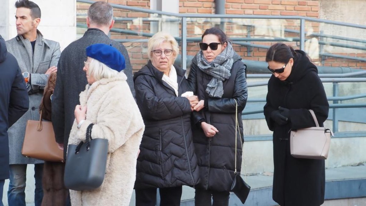 Funeral por las víctimas de violencia de género, Paloma e Indica, asesinadas en Valladolid. -PHOTOGENIC