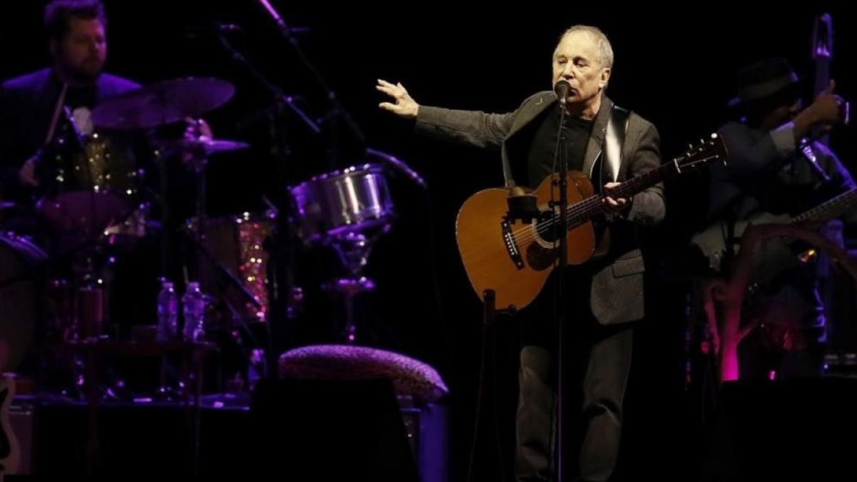 Paul Simon, en Madrid.-EFE