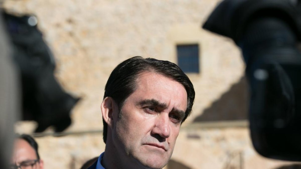 El consejero de Fomento y Medio Ambiente, Juan Carlos Suárez-Quiñones.-ICAL