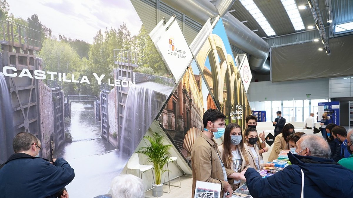 Stand de Castilla y León en Intur 2021.- ICAL